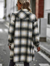 Stroll In The Park Plaid Button-Up Jacket