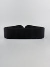 Faux Elastic Wide Belt