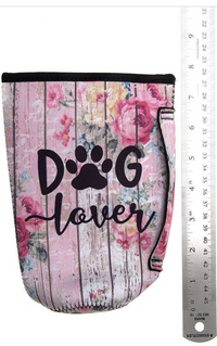 DOG LOVER Printed Cup Sleeve