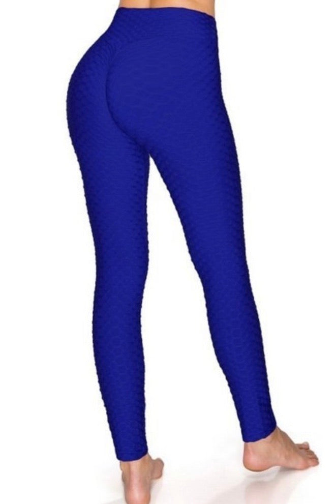 TikTok Scrunch Textured Tummy Control Leggings