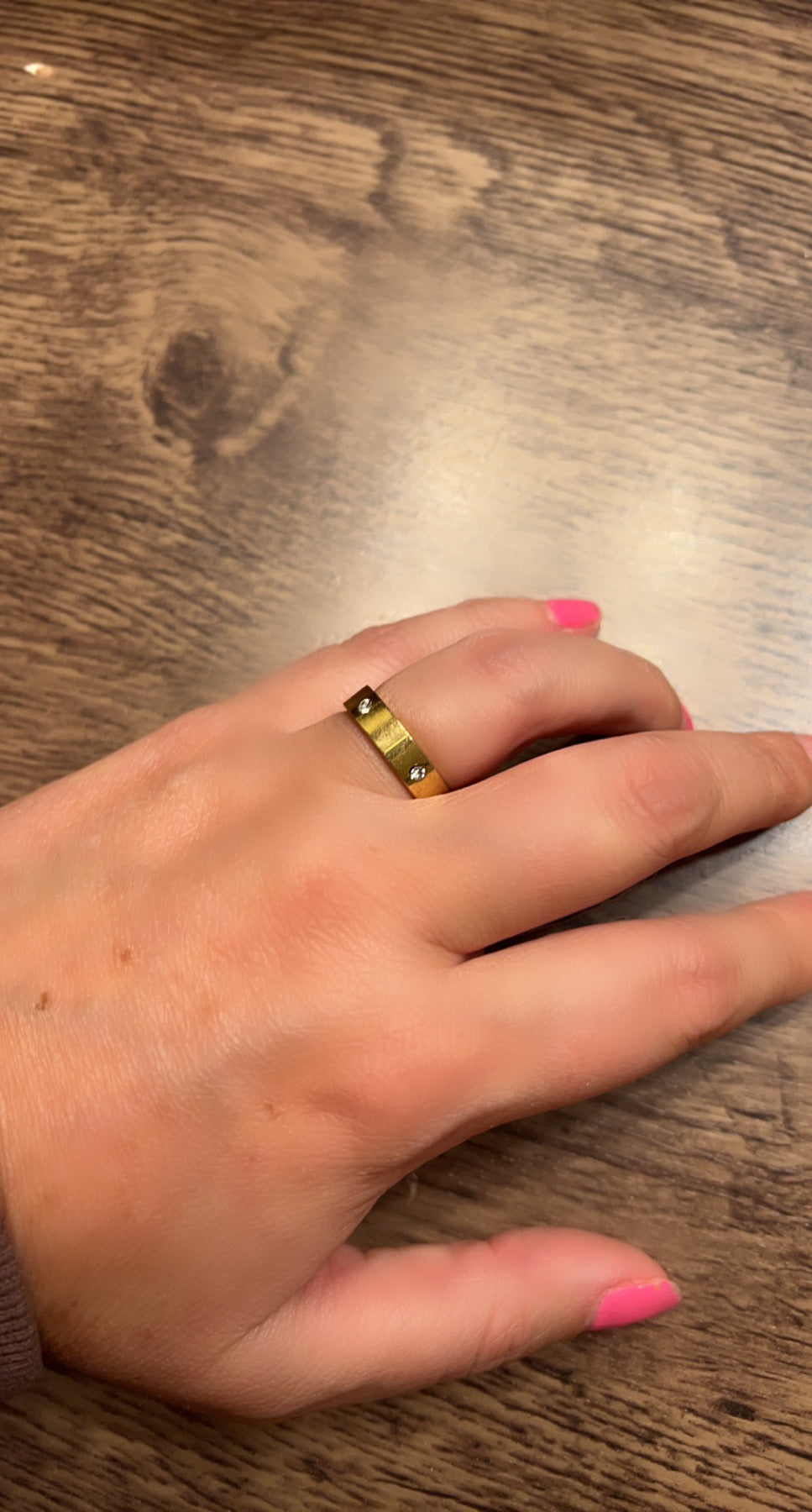 Gold Corinne Ring