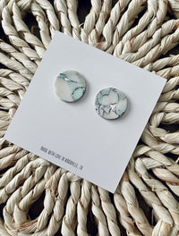 Clay Watercolor Studs